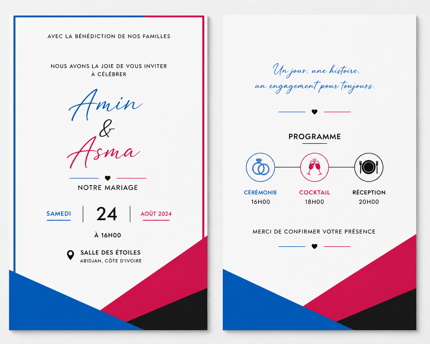 Invitation Mariage